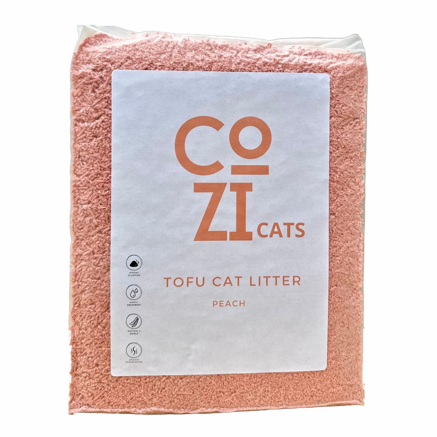 Tofu Cat Litter Peach x 6 bags