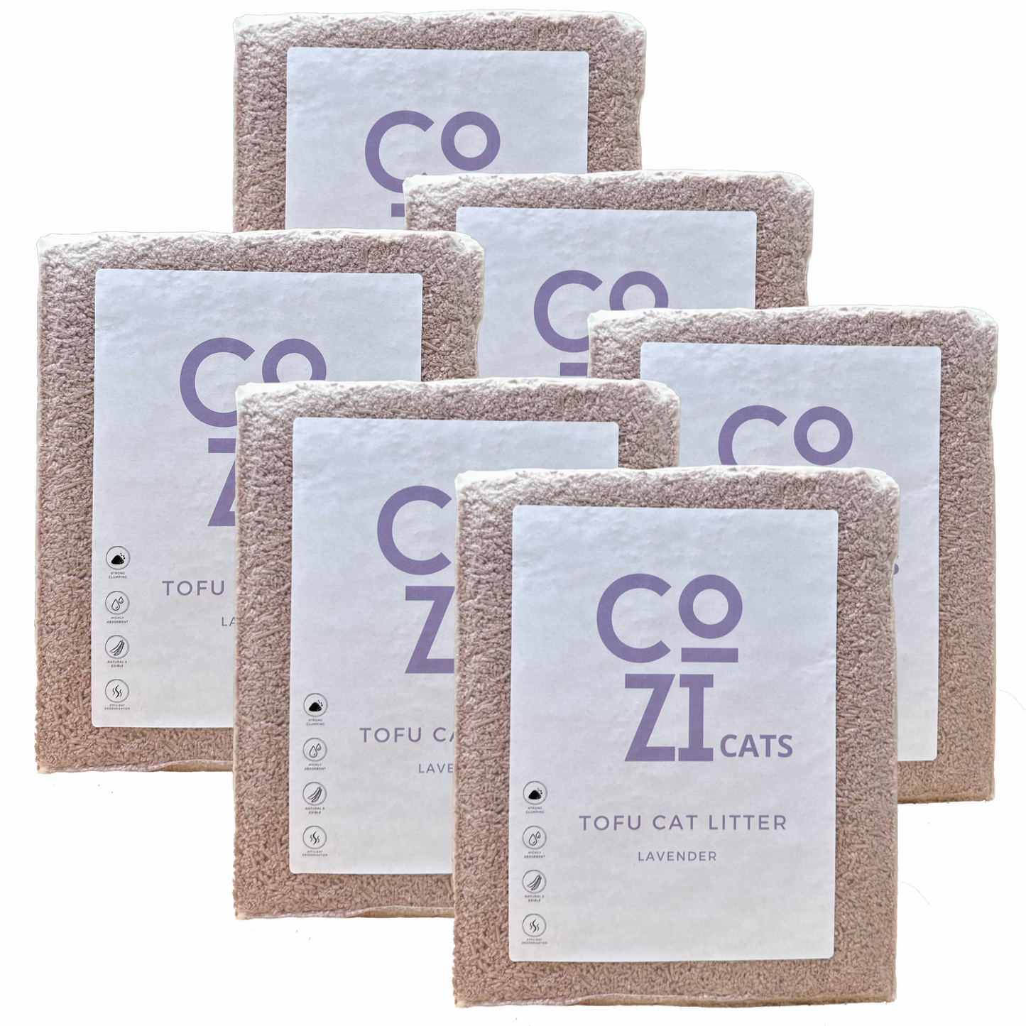 Tofu Cat Litter Lavender x 6 bags